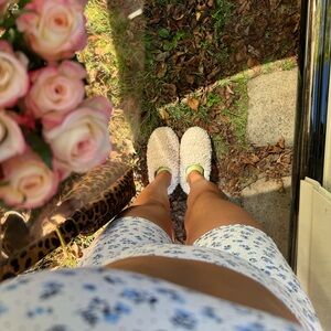 MOONBOOT faux fur house slippers